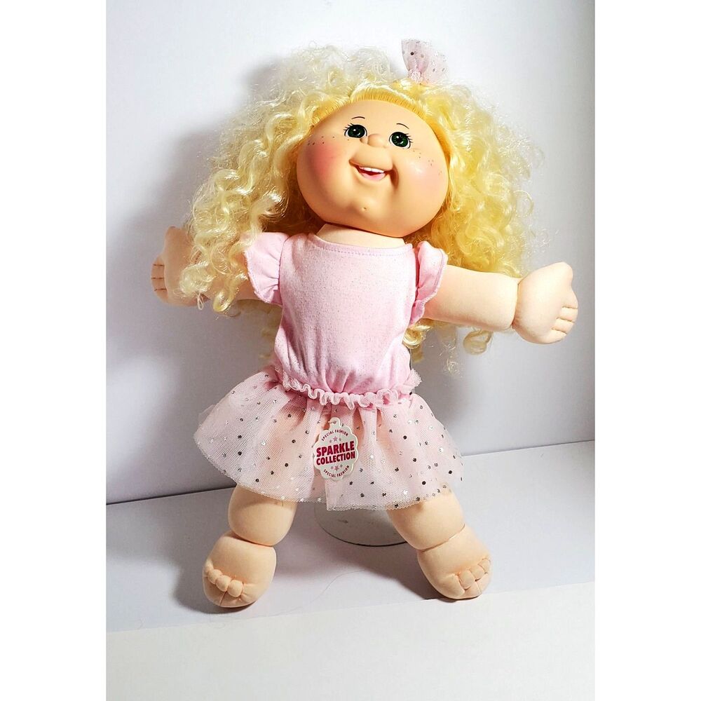Cabbage Patch Kids Ballerina Play Doll Sparkle Collection Tag